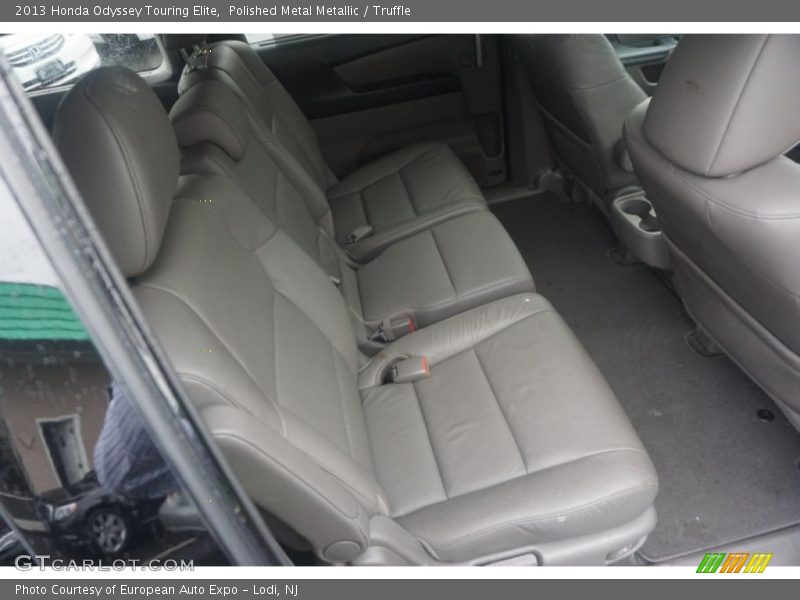Polished Metal Metallic / Truffle 2013 Honda Odyssey Touring Elite