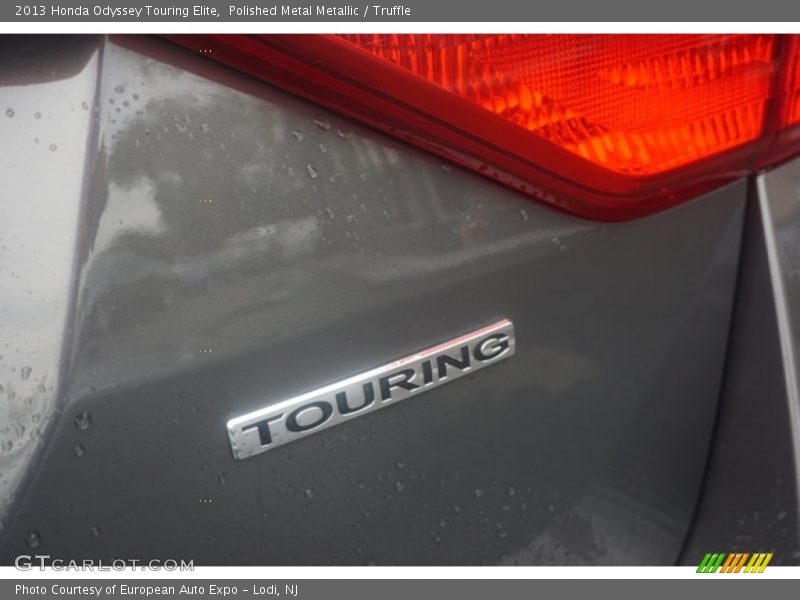 Polished Metal Metallic / Truffle 2013 Honda Odyssey Touring Elite