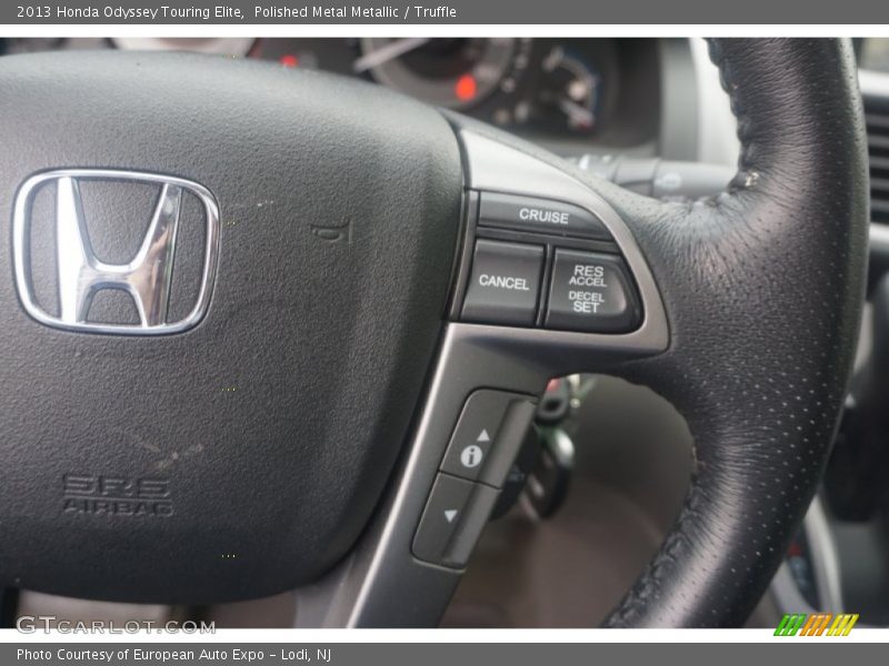 Polished Metal Metallic / Truffle 2013 Honda Odyssey Touring Elite