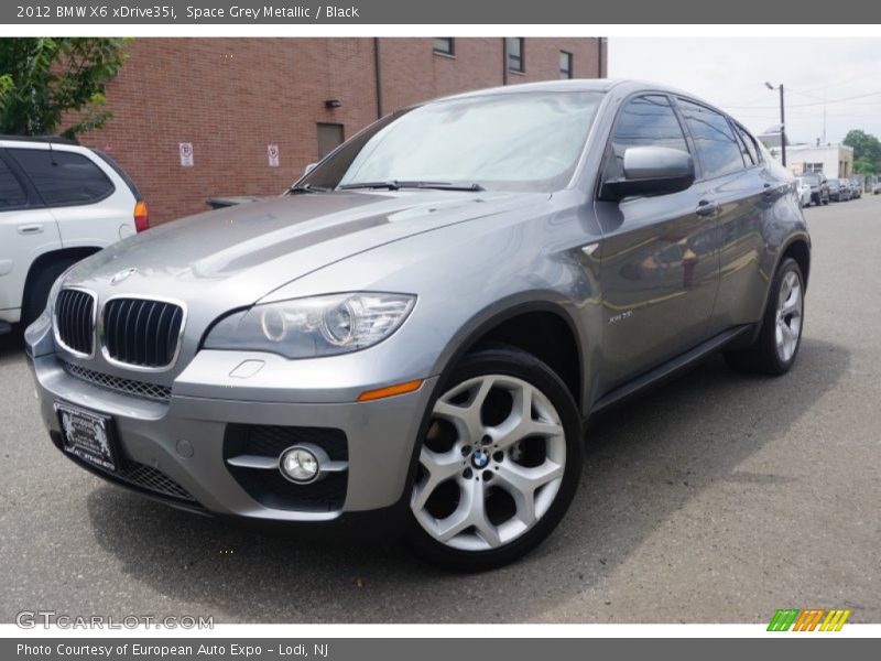 Space Grey Metallic / Black 2012 BMW X6 xDrive35i