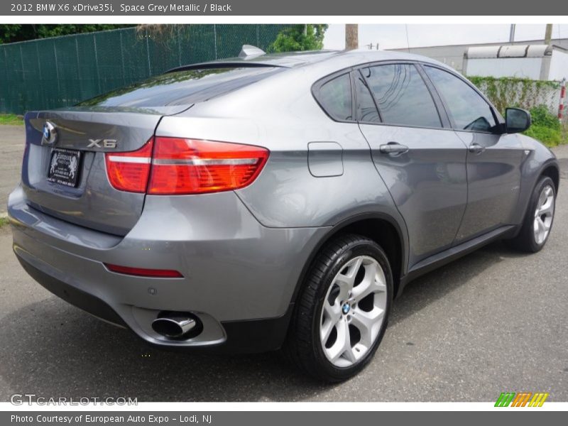 Space Grey Metallic / Black 2012 BMW X6 xDrive35i