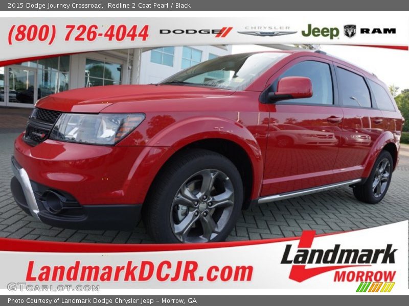 Redline 2 Coat Pearl / Black 2015 Dodge Journey Crossroad