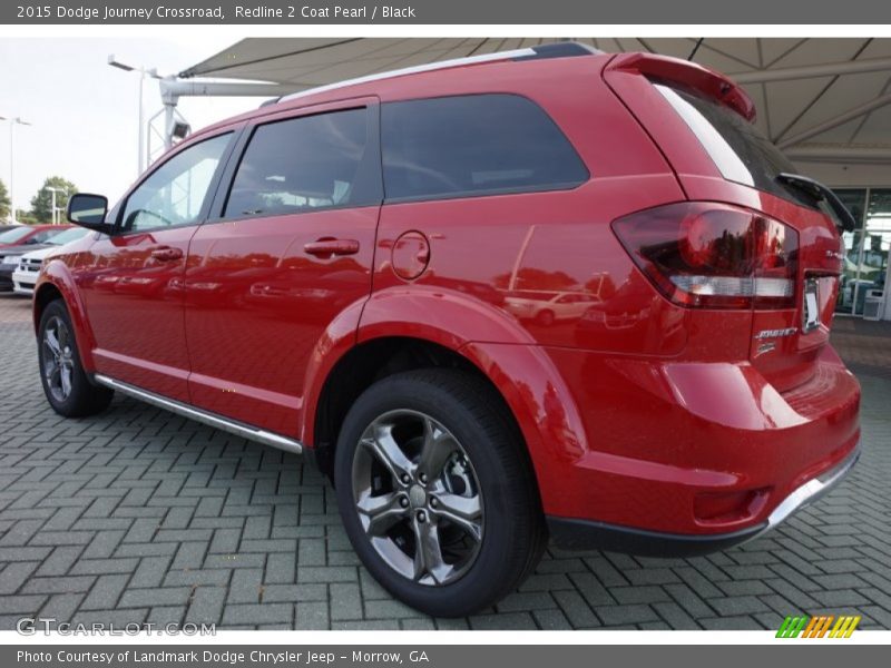 Redline 2 Coat Pearl / Black 2015 Dodge Journey Crossroad