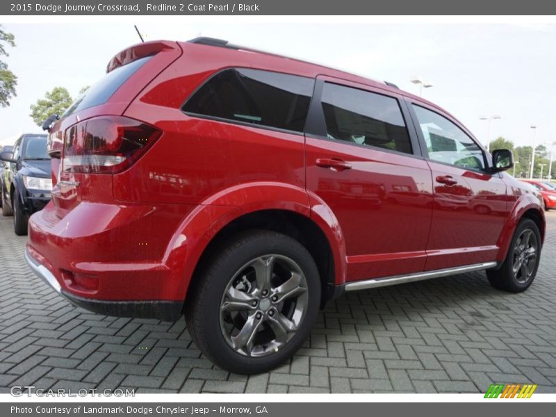 Redline 2 Coat Pearl / Black 2015 Dodge Journey Crossroad