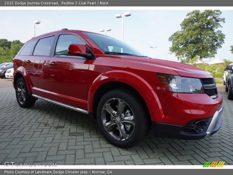 Redline 2 Coat Pearl / Black 2015 Dodge Journey Crossroad