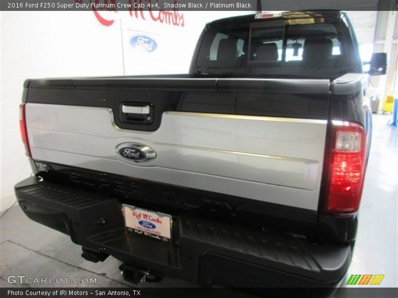 Shadow Black / Platinum Black 2016 Ford F250 Super Duty Platinum Crew Cab 4x4