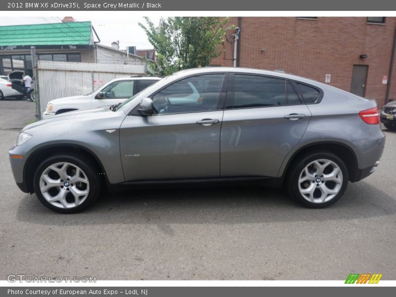 Space Grey Metallic / Black 2012 BMW X6 xDrive35i