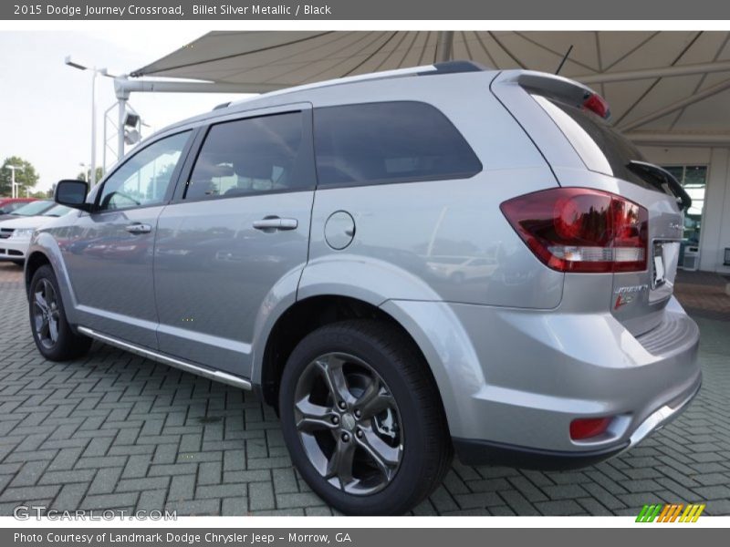 Billet Silver Metallic / Black 2015 Dodge Journey Crossroad