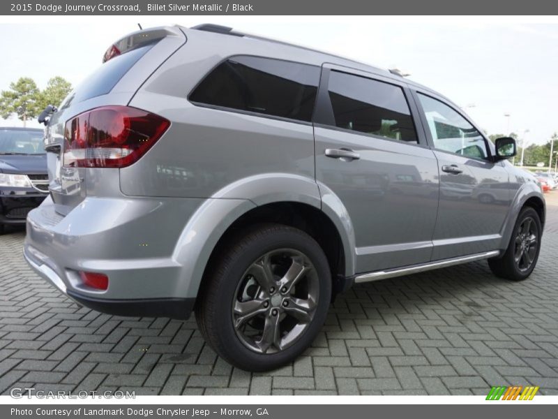 Billet Silver Metallic / Black 2015 Dodge Journey Crossroad
