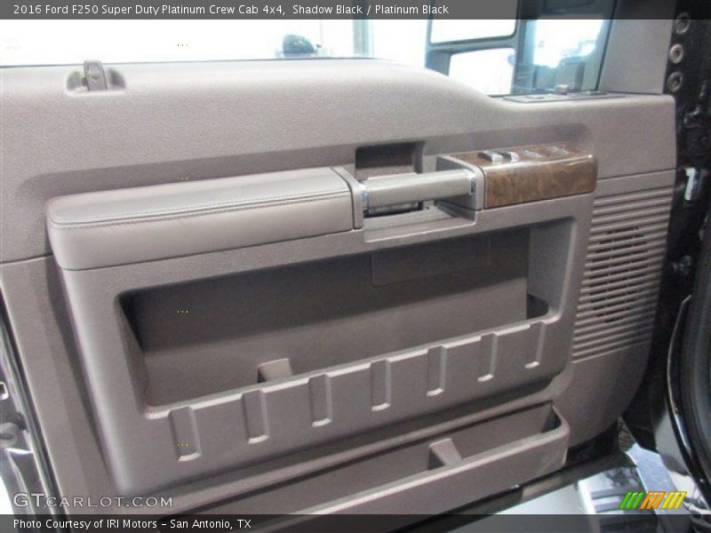 Door Panel of 2016 F250 Super Duty Platinum Crew Cab 4x4