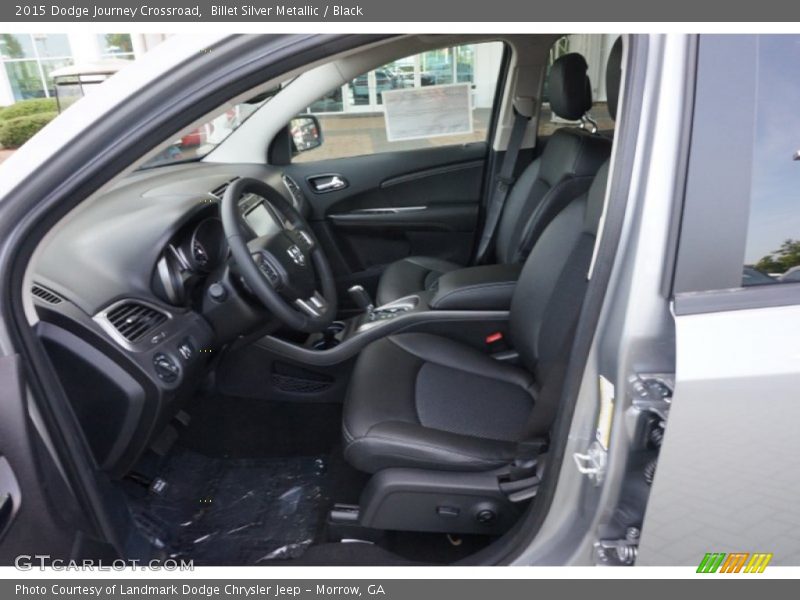 Billet Silver Metallic / Black 2015 Dodge Journey Crossroad