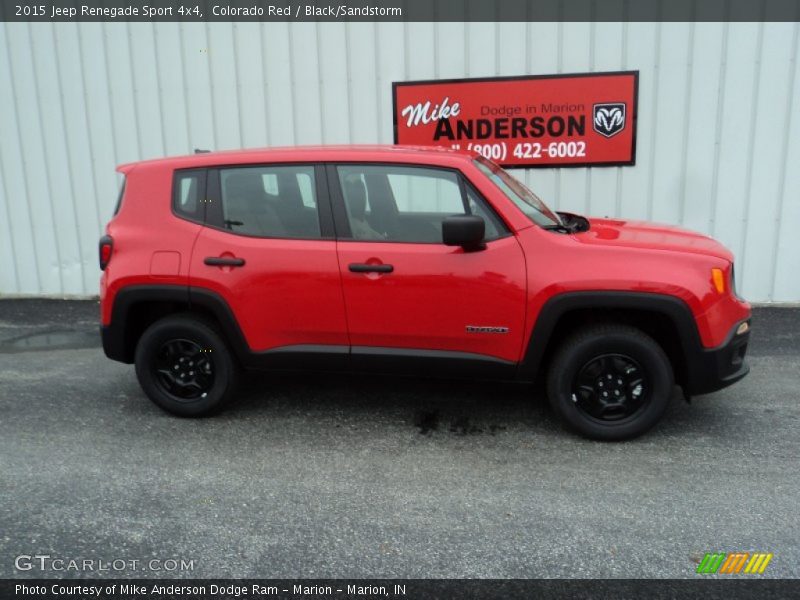 Colorado Red / Black/Sandstorm 2015 Jeep Renegade Sport 4x4