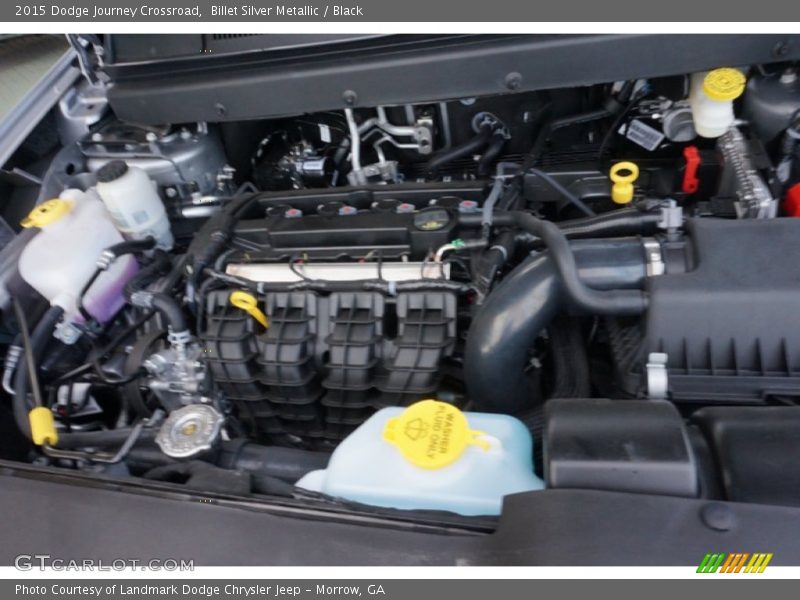 Billet Silver Metallic / Black 2015 Dodge Journey Crossroad