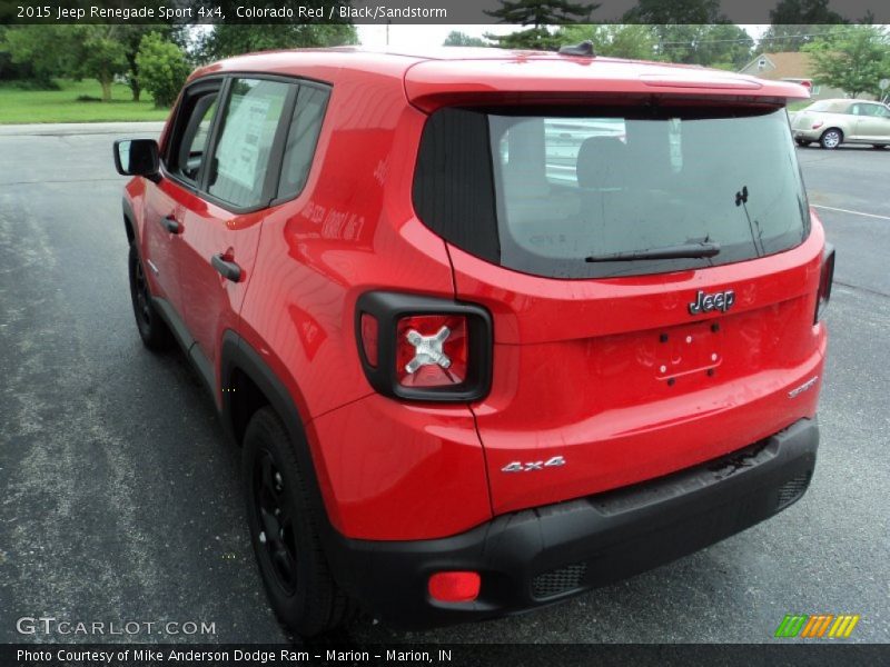 Colorado Red / Black/Sandstorm 2015 Jeep Renegade Sport 4x4