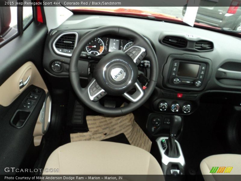 Colorado Red / Black/Sandstorm 2015 Jeep Renegade Sport 4x4