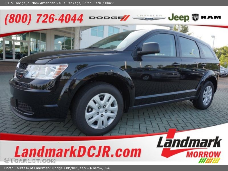 Pitch Black / Black 2015 Dodge Journey American Value Package