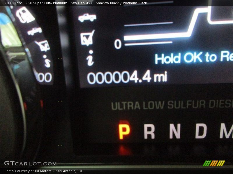 Shadow Black / Platinum Black 2016 Ford F250 Super Duty Platinum Crew Cab 4x4