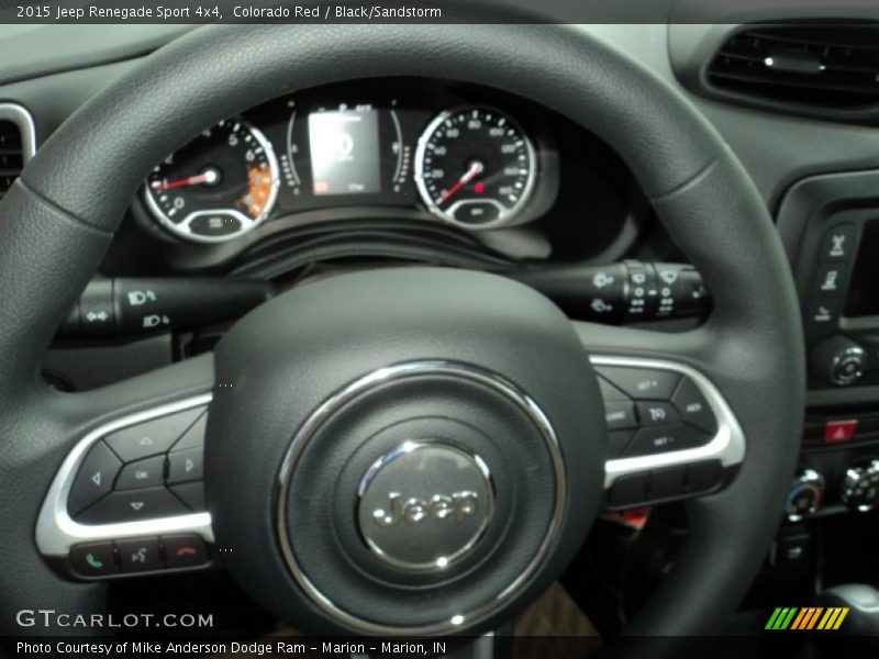 Colorado Red / Black/Sandstorm 2015 Jeep Renegade Sport 4x4