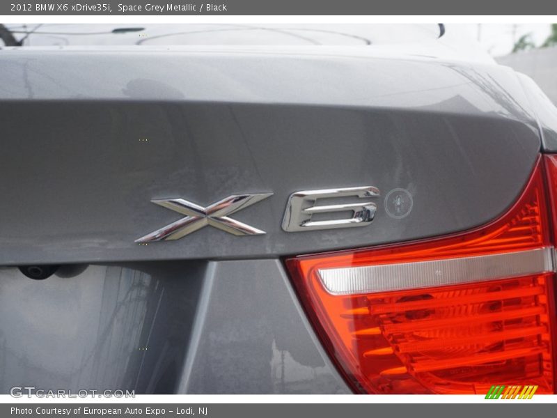 Space Grey Metallic / Black 2012 BMW X6 xDrive35i