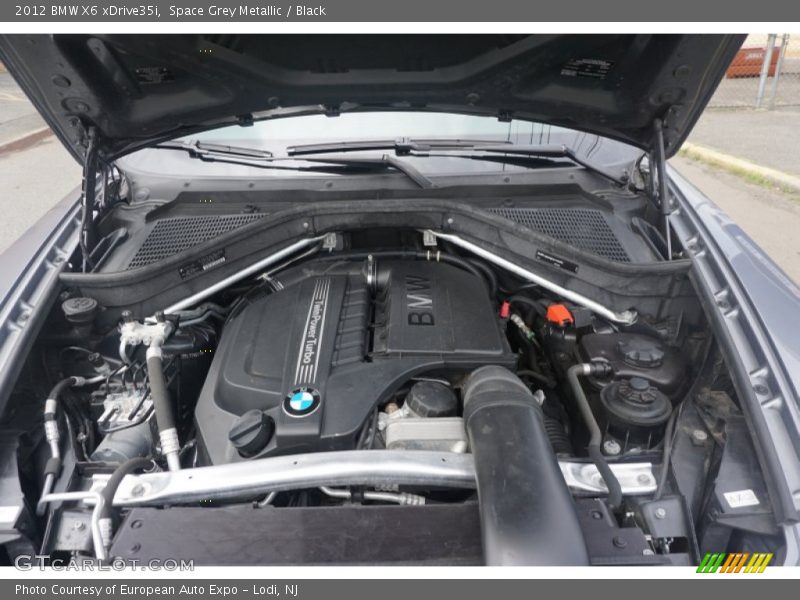 Space Grey Metallic / Black 2012 BMW X6 xDrive35i