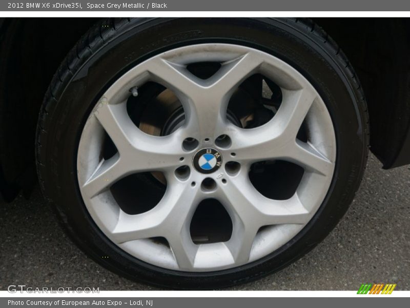 Space Grey Metallic / Black 2012 BMW X6 xDrive35i