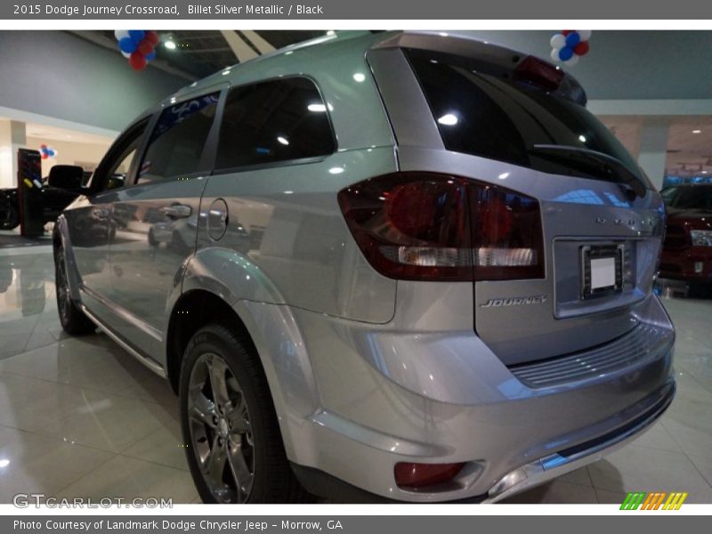Billet Silver Metallic / Black 2015 Dodge Journey Crossroad