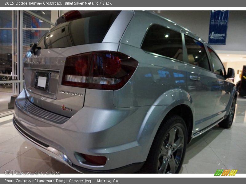 Billet Silver Metallic / Black 2015 Dodge Journey Crossroad