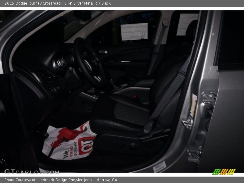 Billet Silver Metallic / Black 2015 Dodge Journey Crossroad