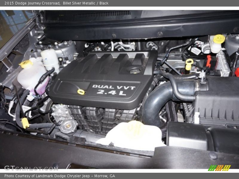 Billet Silver Metallic / Black 2015 Dodge Journey Crossroad