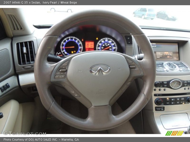  2007 G 35 x Sedan Steering Wheel