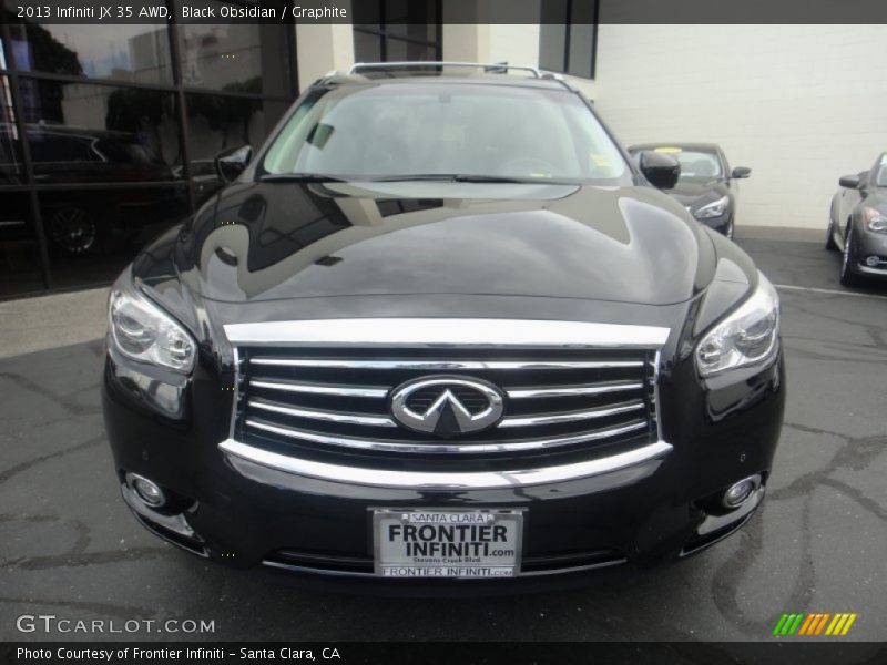 Black Obsidian / Graphite 2013 Infiniti JX 35 AWD