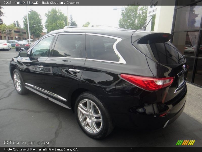 Black Obsidian / Graphite 2013 Infiniti JX 35 AWD