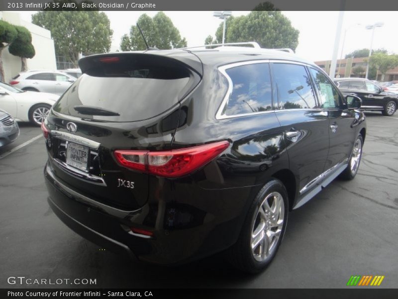 Black Obsidian / Graphite 2013 Infiniti JX 35 AWD