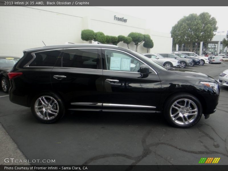 Black Obsidian / Graphite 2013 Infiniti JX 35 AWD