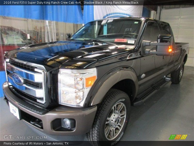 Shadow Black / King Ranch Mesa/Black 2016 Ford F350 Super Duty King Ranch Crew Cab 4x4