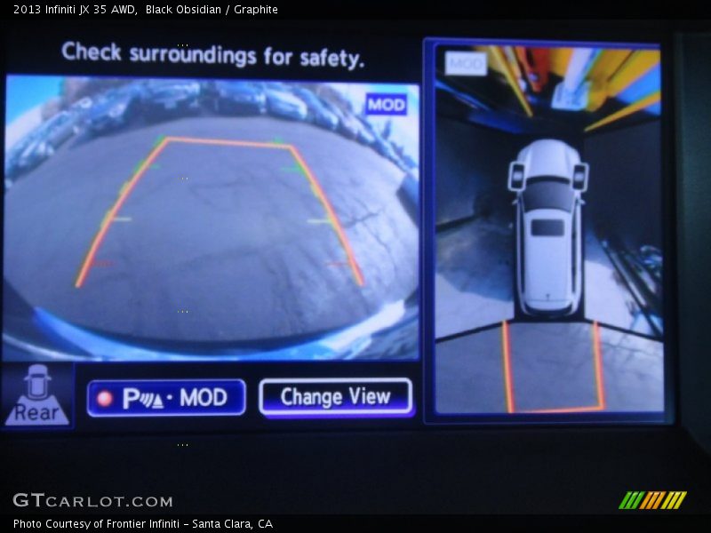 Black Obsidian / Graphite 2013 Infiniti JX 35 AWD