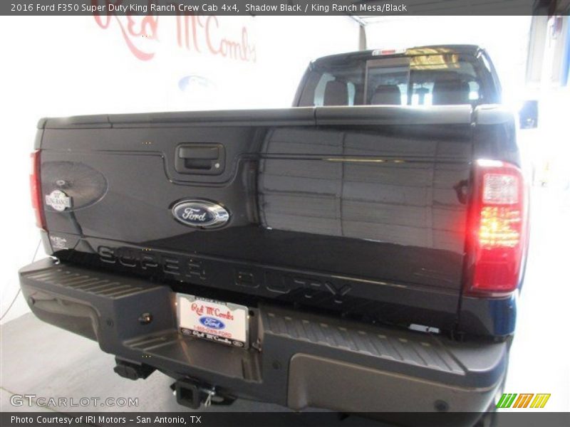 Shadow Black / King Ranch Mesa/Black 2016 Ford F350 Super Duty King Ranch Crew Cab 4x4
