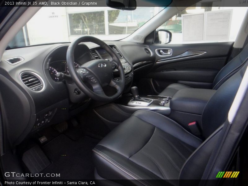 Black Obsidian / Graphite 2013 Infiniti JX 35 AWD