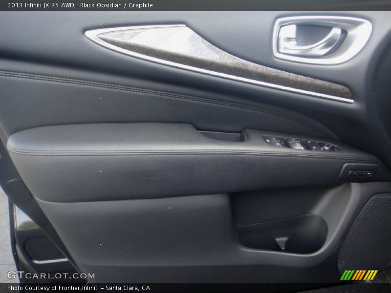 Black Obsidian / Graphite 2013 Infiniti JX 35 AWD