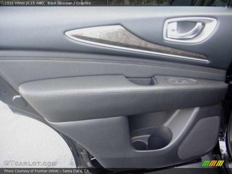 Black Obsidian / Graphite 2013 Infiniti JX 35 AWD