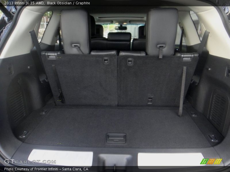 Black Obsidian / Graphite 2013 Infiniti JX 35 AWD