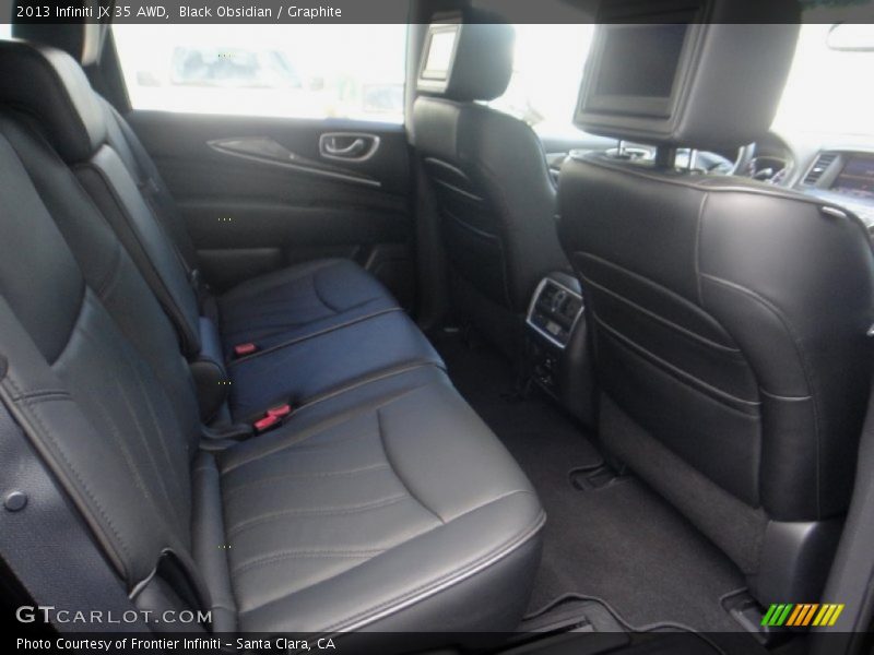Black Obsidian / Graphite 2013 Infiniti JX 35 AWD