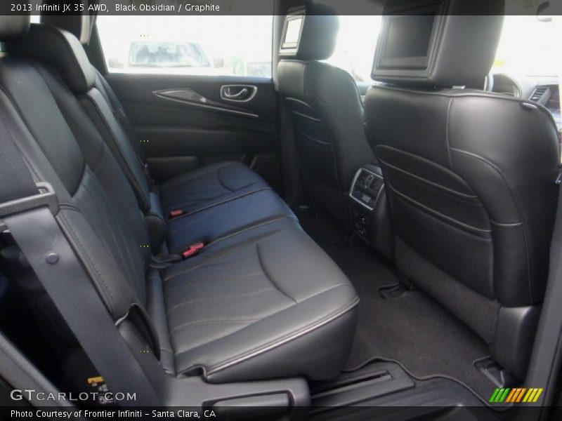 Black Obsidian / Graphite 2013 Infiniti JX 35 AWD