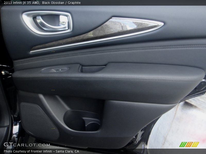 Black Obsidian / Graphite 2013 Infiniti JX 35 AWD