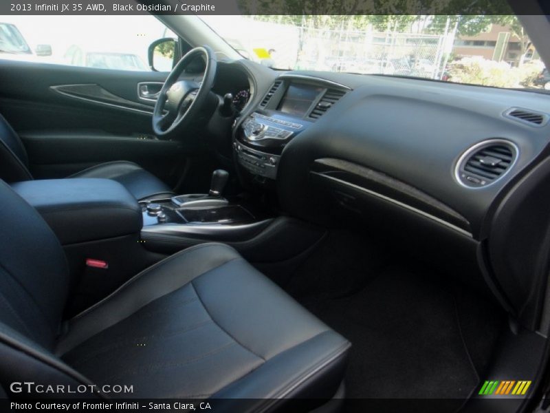 Black Obsidian / Graphite 2013 Infiniti JX 35 AWD