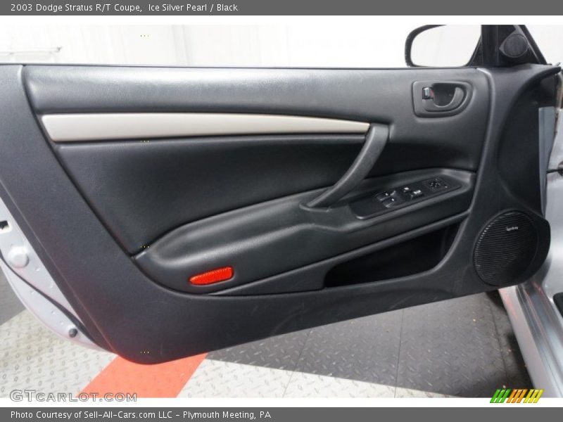 Ice Silver Pearl / Black 2003 Dodge Stratus R/T Coupe
