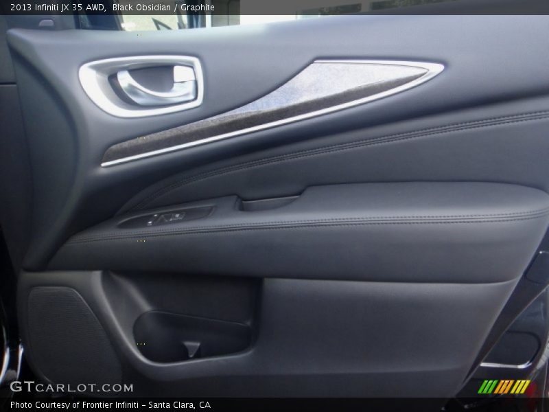 Black Obsidian / Graphite 2013 Infiniti JX 35 AWD