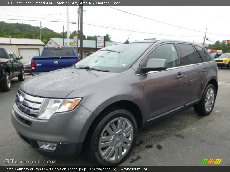 Sterling Grey Metallic / Charcoal Black 2010 Ford Edge Limited AWD