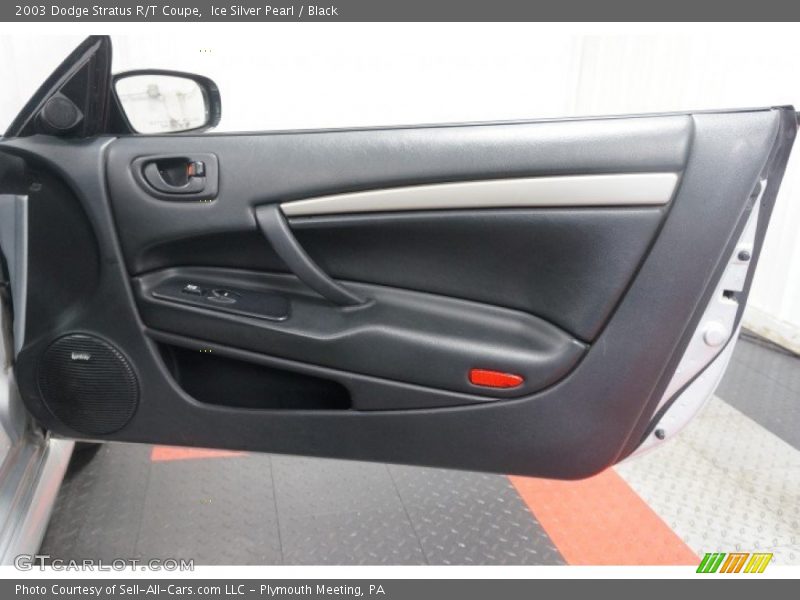 Ice Silver Pearl / Black 2003 Dodge Stratus R/T Coupe