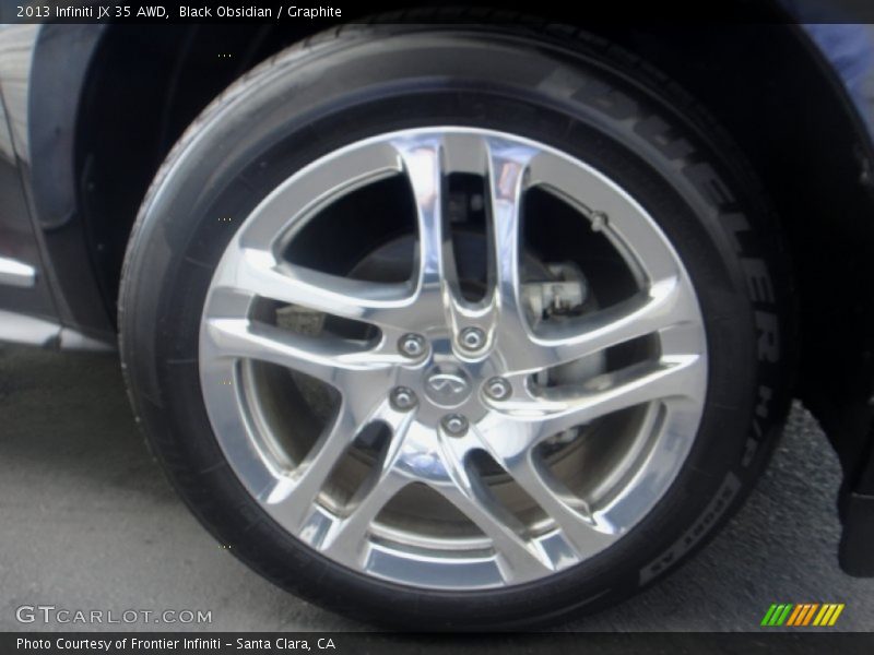 Black Obsidian / Graphite 2013 Infiniti JX 35 AWD